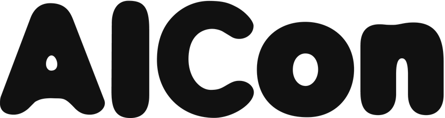 AICon logo black