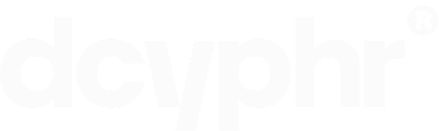 dcyphr.® logo white